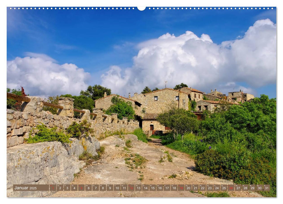 Siurana - Mittelalterliches Bergdorf und Kletterparadies (CALVENDO Wandkalender 2025)