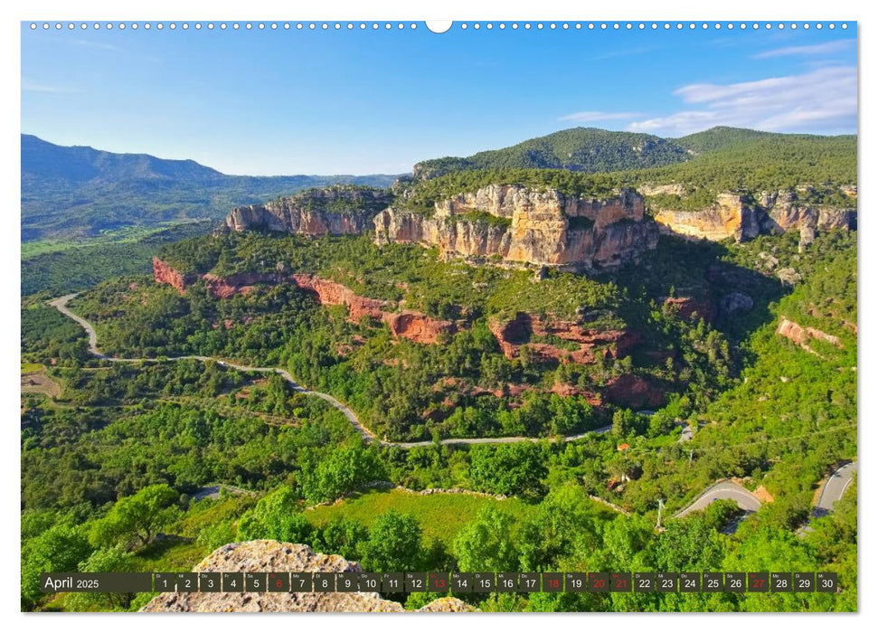 Siurana - Mittelalterliches Bergdorf und Kletterparadies (CALVENDO Wandkalender 2025)