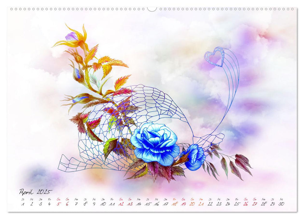 Zauberhaftes Ikebana (CALVENDO Premium Wandkalender 2025)