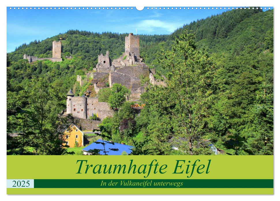 Traumhafte Eifel - In der Vulkaneifel unterwegs (CALVENDO Wandkalender 2025)