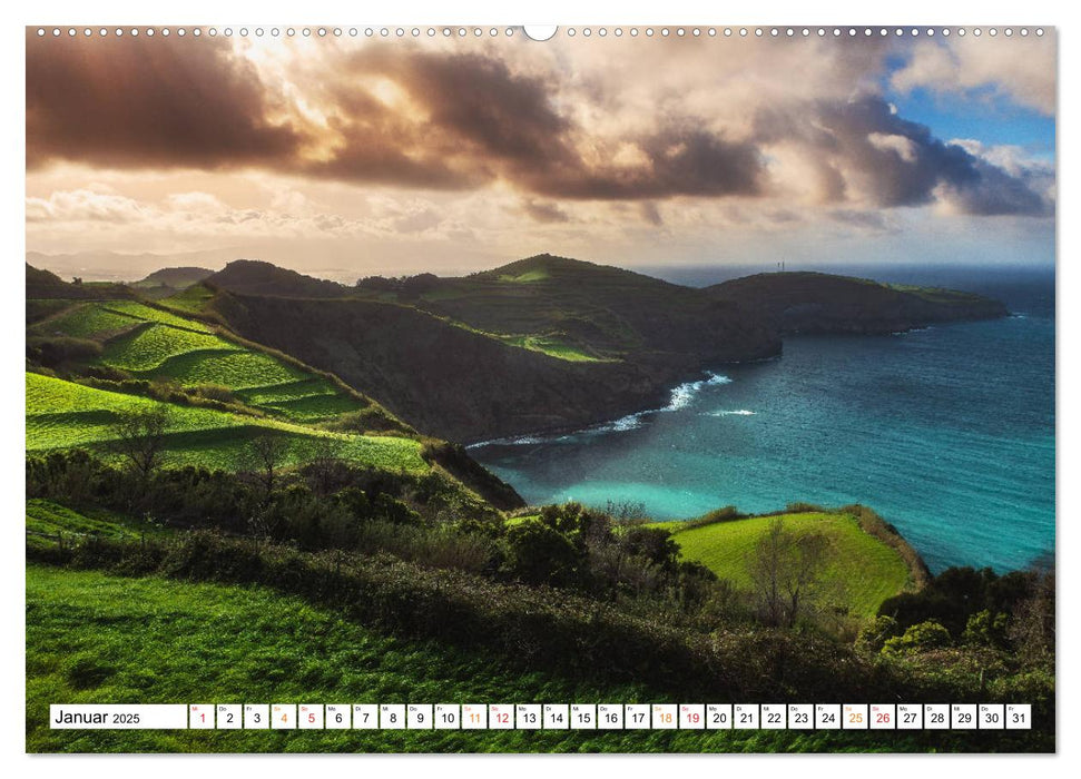 Azoren – Paradies im Atlantik (CALVENDO Premium Wandkalender 2025)
