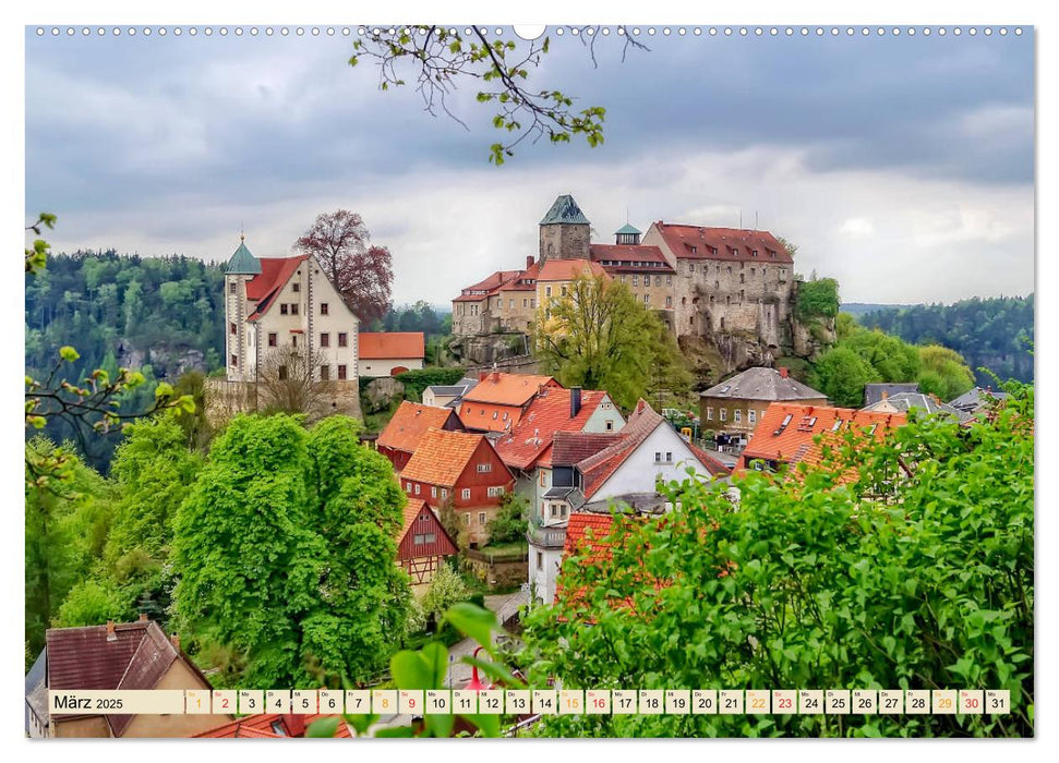 Reise durch Deutschland - Sachsen (CALVENDO Premium Wandkalender 2025)