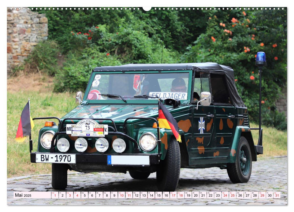 Ohre Classics - Oldtimer auf der Schlossdomäne in Wolmirstedt (CALVENDO Wandkalender 2025)