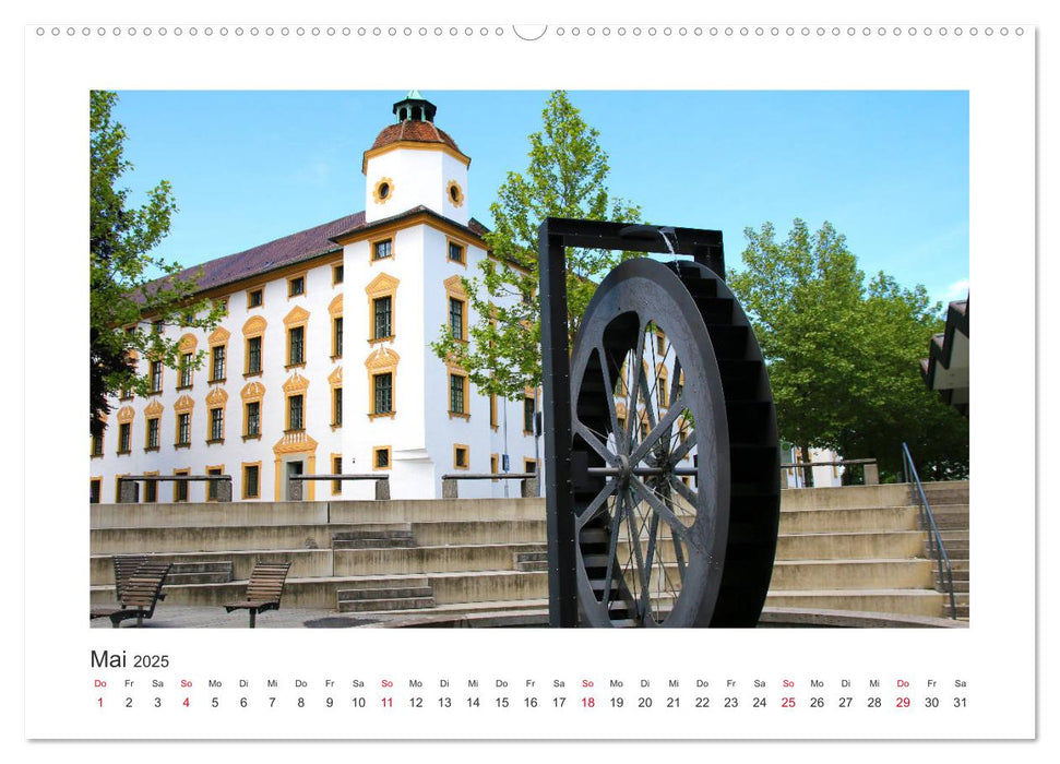 Kempten im Allgäu (CALVENDO Premium Wandkalender 2025)