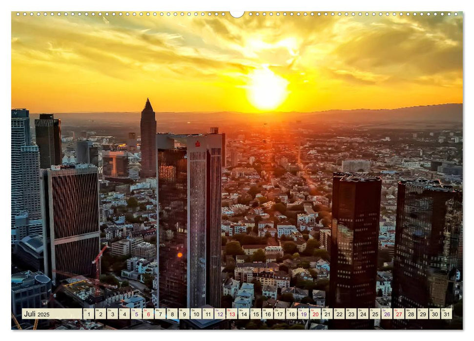 Frankfurt - meine Stadt mit viel Herz (CALVENDO Premium Wandkalender 2025)