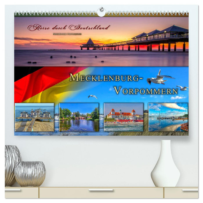 Reise durch Deutschland - Mecklenburg-Vorpommern (CALVENDO Premium Wandkalender 2025)