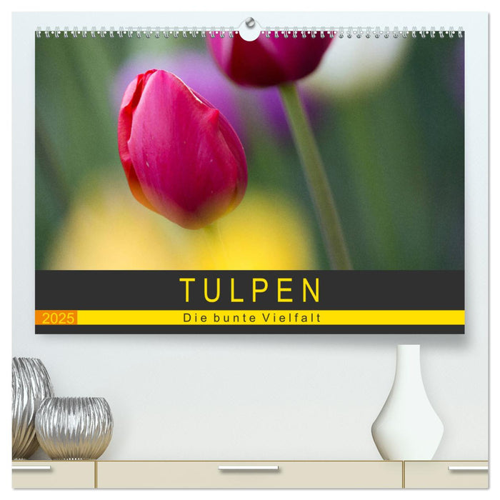 Tulpen - die bunte Vielfalt (CALVENDO Premium Wandkalender 2025)