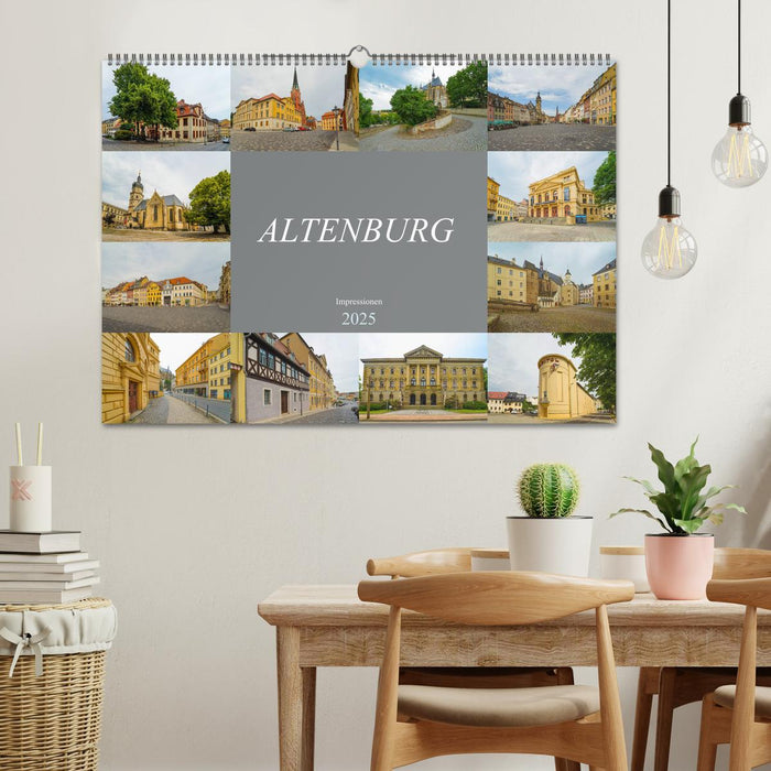 Altenburg Impressionen (CALVENDO Wandkalender 2025)