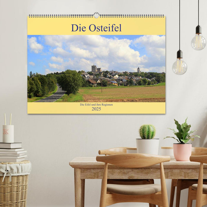 Die Eifel und ihre Regionen - Die Osteifel (CALVENDO Wandkalender 2025)