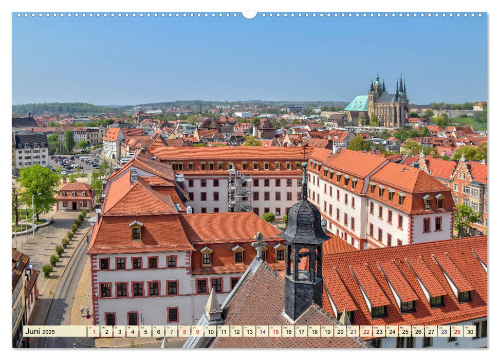 Erfurt - meine Stadt mit viel Herz (CALVENDO Premium Wandkalender 2025)