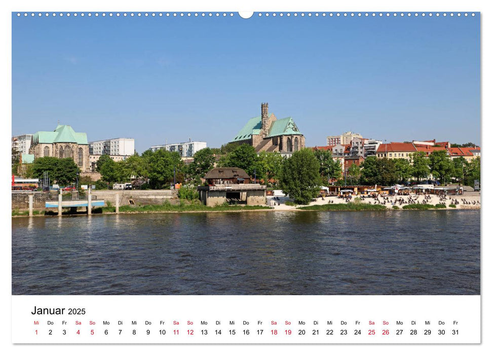 Magdeburg – meine Stadt (CALVENDO Premium Wandkalender 2025)