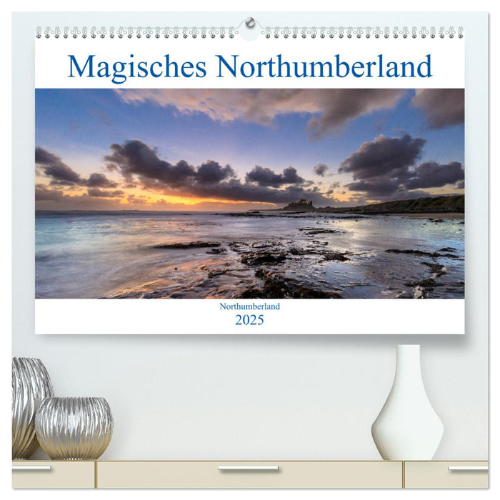 Magisches Northumberland (CALVENDO Premium Wandkalender 2025)