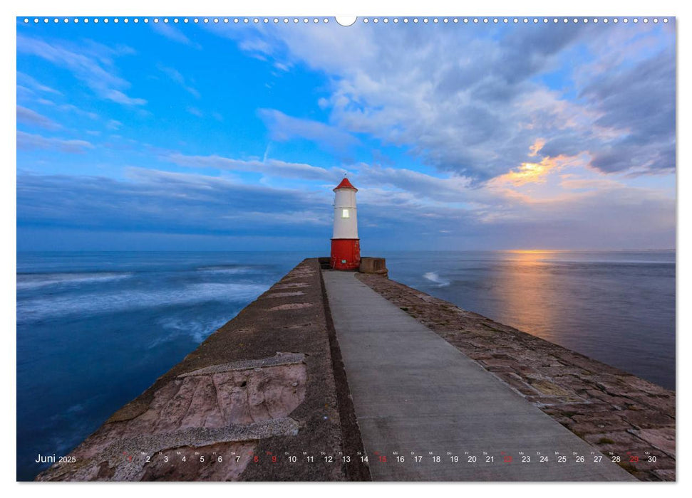 Magisches Northumberland (CALVENDO Premium Wandkalender 2025)