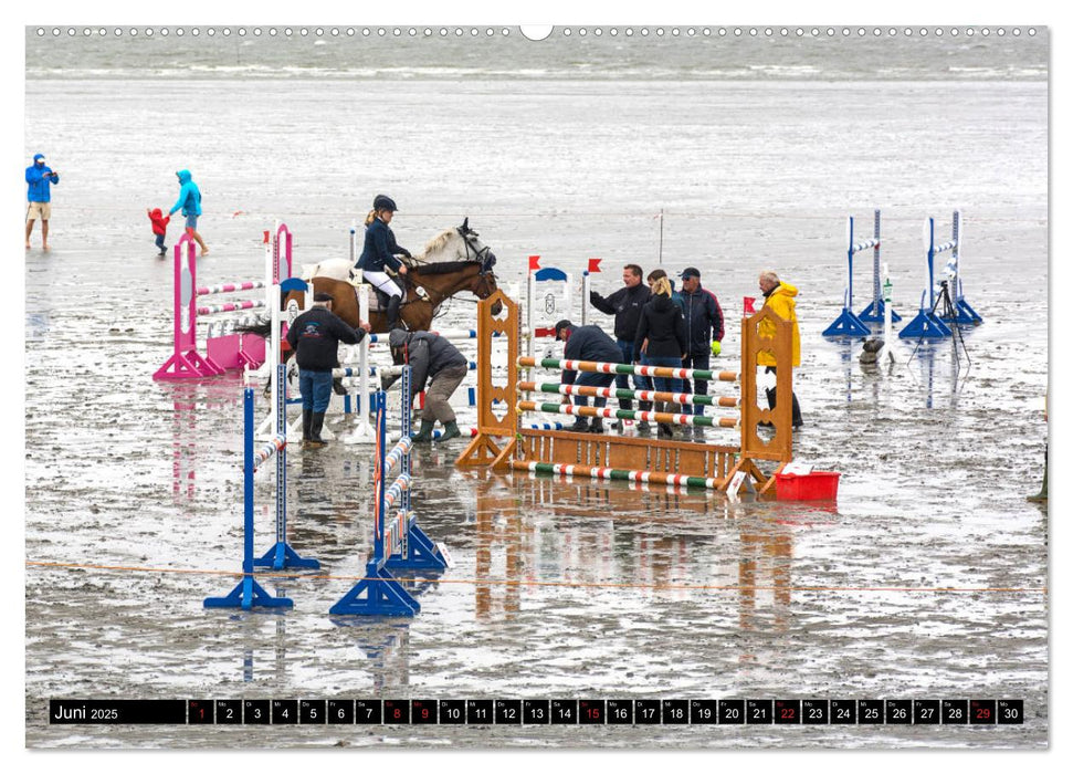 Büsumer Impressionen (CALVENDO Premium Wandkalender 2025)