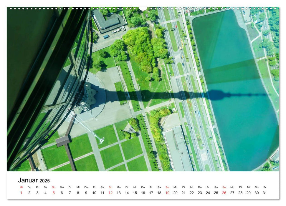 Moskau City (CALVENDO Premium Wandkalender 2025)