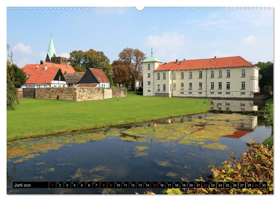 Romantisches Ruhrgebiet - Burgen und Schlösser (CALVENDO Premium Wandkalender 2025)