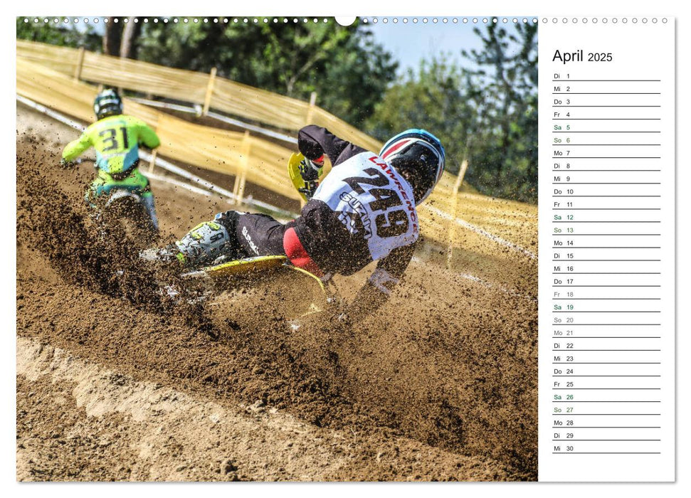 Motocross Racing 2025 (CALVENDO Premium Wandkalender 2025)