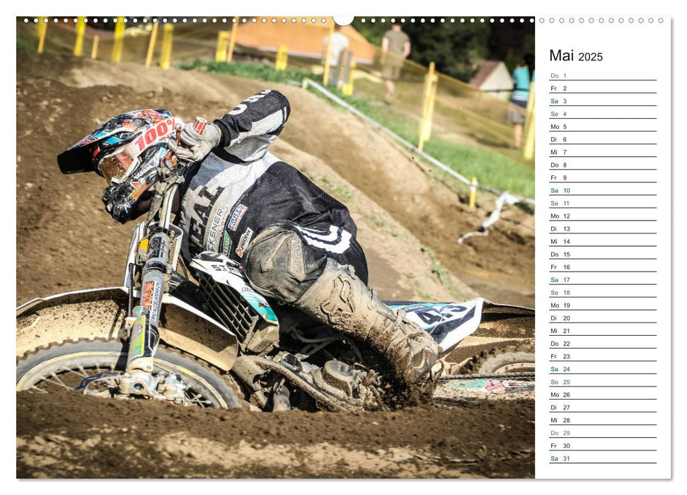 Motocross Racing 2025 (CALVENDO Premium Wandkalender 2025)