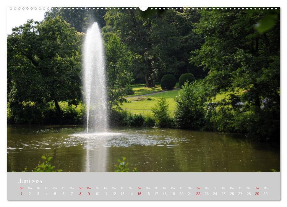 Das Bergische Land - wunderschön (CALVENDO Wandkalender 2025)