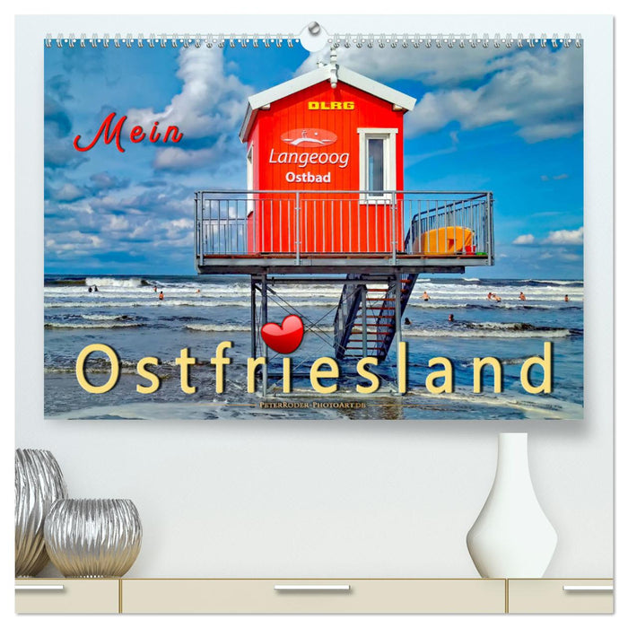 Mein Ostfriesland (CALVENDO Premium Wandkalender 2025)