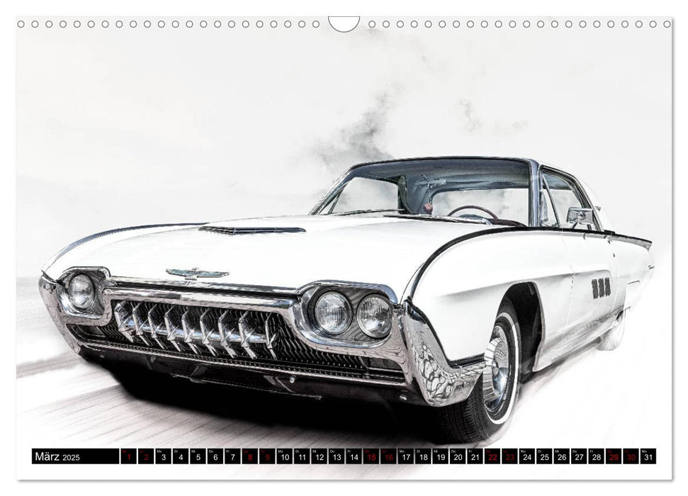 American Classic Cars (CALVENDO Wandkalender 2025)