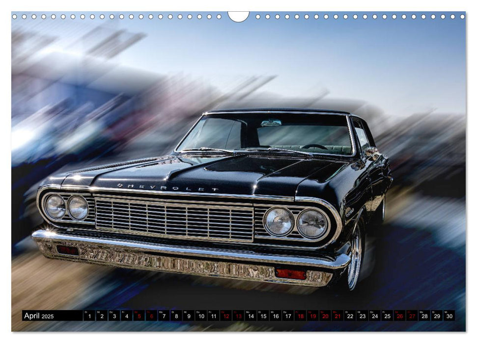 American Classic Cars (CALVENDO Wandkalender 2025)