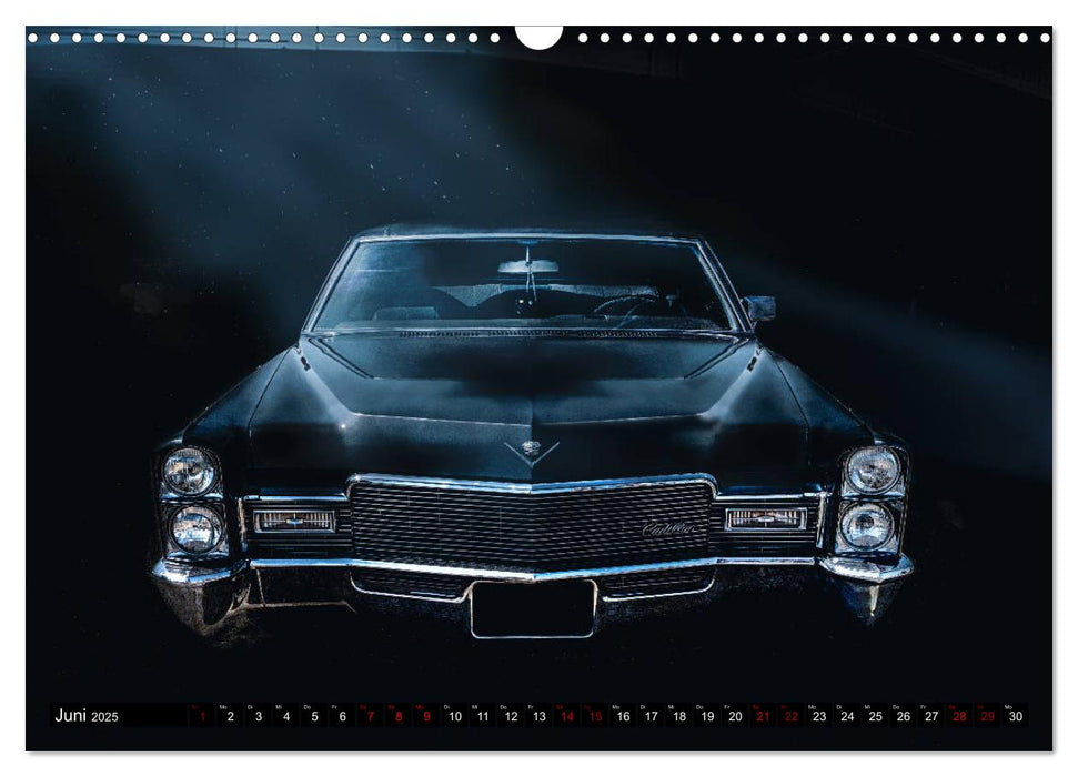 American Classic Cars (CALVENDO Wandkalender 2025)