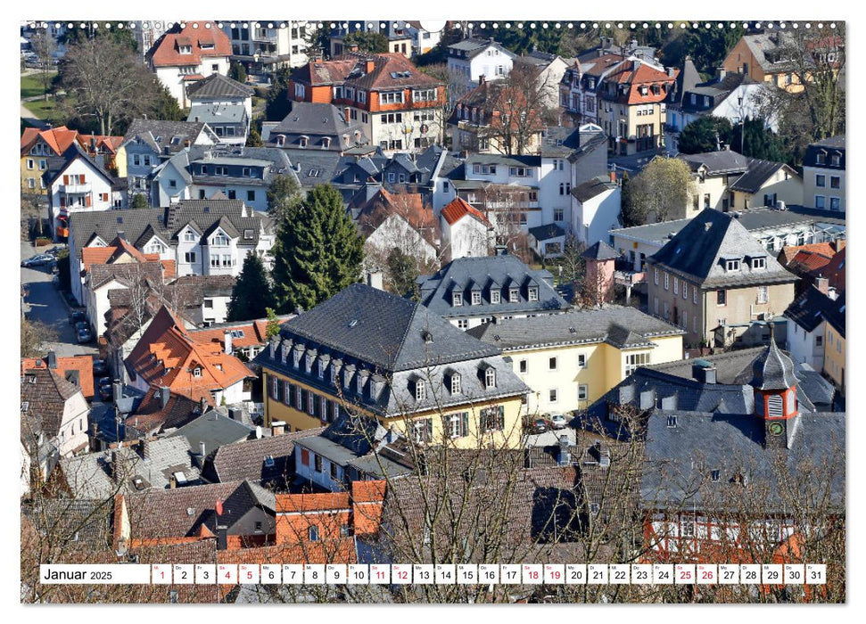 Königstein im Taunus vom Frankfurter Taxifahrer Petrus Bodenstaff (CALVENDO Premium Wandkalender 2025)