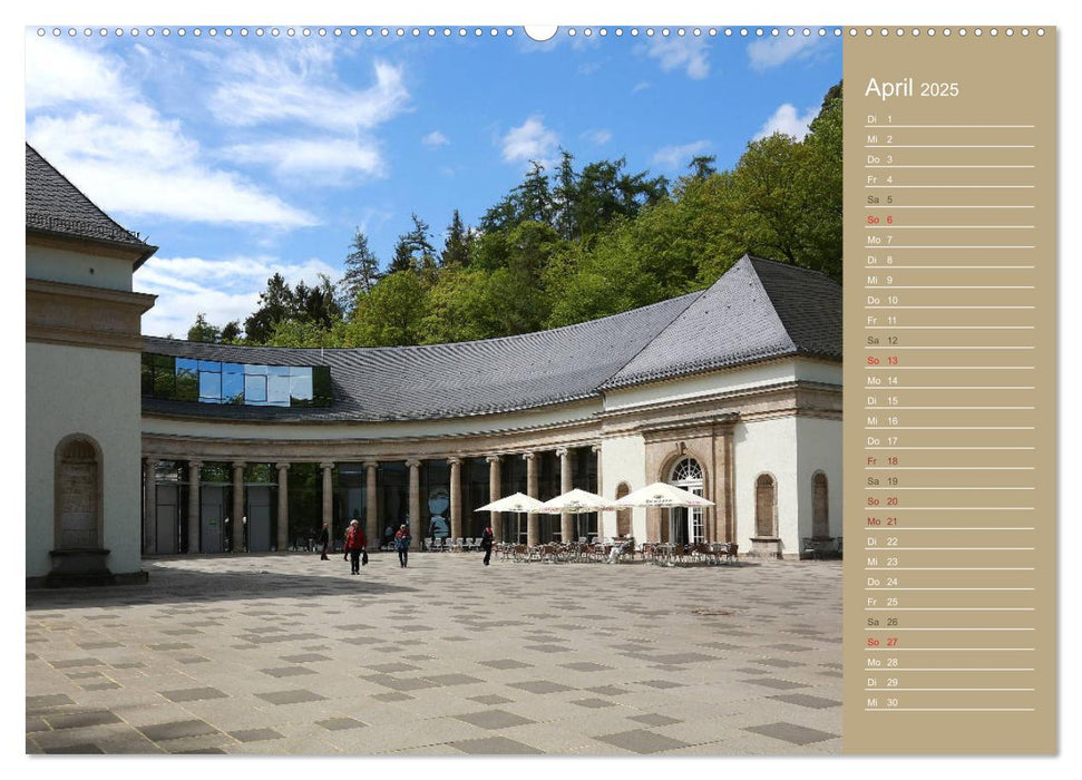 BAD WILDUNGEN - Impressionen von der Bäderstadt (CALVENDO Premium Wandkalender 2025)