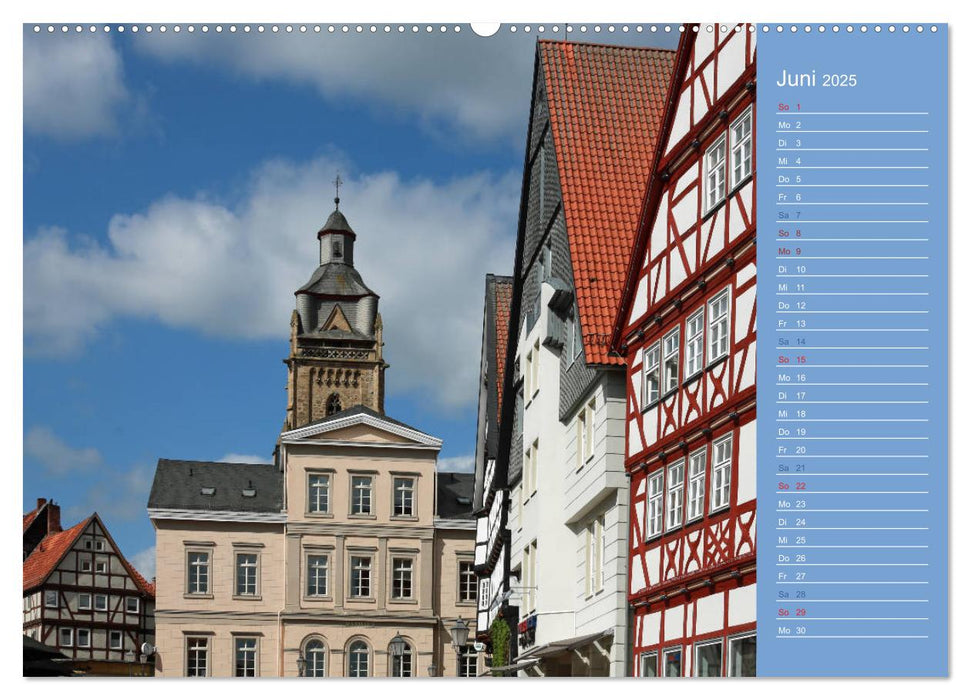 BAD WILDUNGEN - Impressionen von der Bäderstadt (CALVENDO Premium Wandkalender 2025)