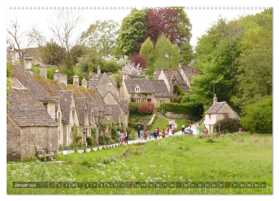 Malerische Cotswolds (CALVENDO Premium Wandkalender 2025)