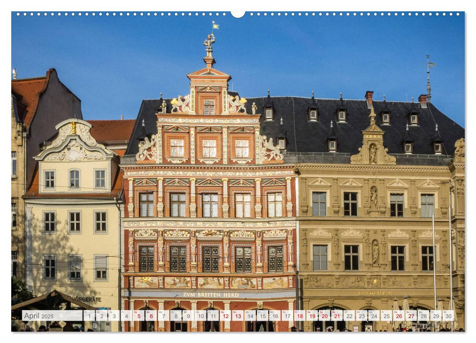 Erfurt. Perle Thüringens. (CALVENDO Premium Wandkalender 2025)