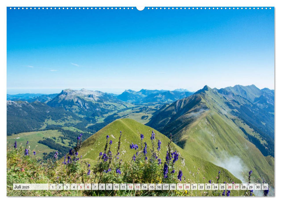 Der Brienzersee - Im Herzen des Berner Oberlandes (CALVENDO Premium Wandkalender 2025)