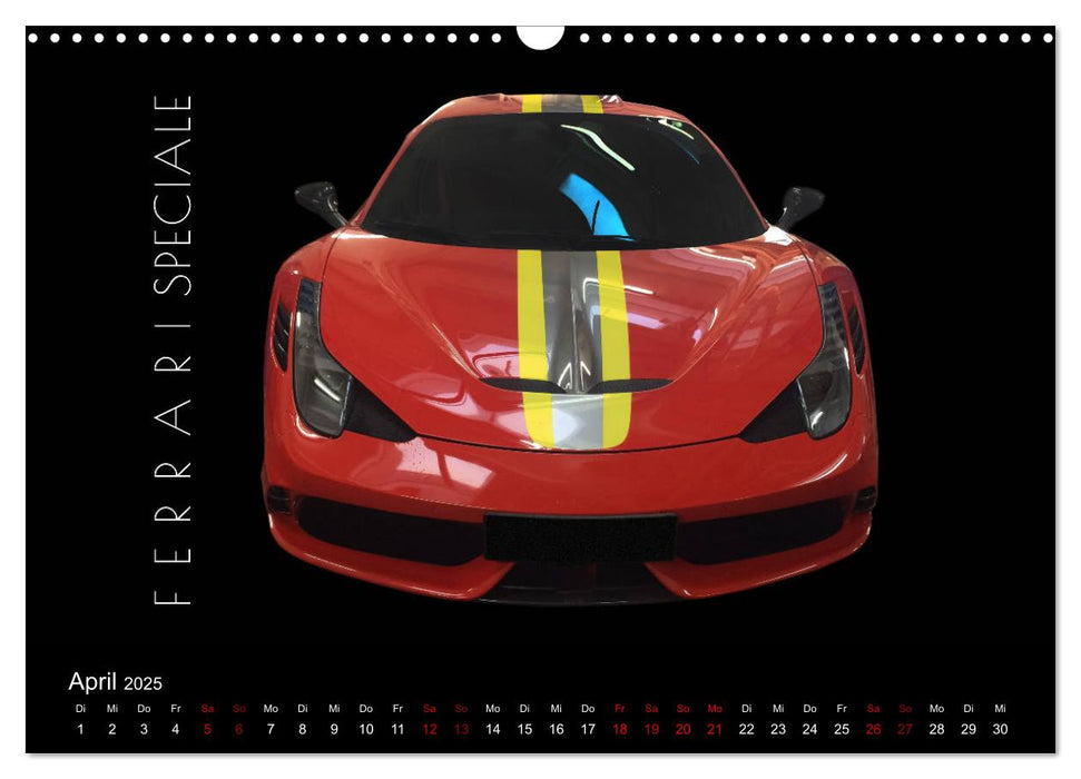 Supersportscars & Exoten (CALVENDO Wandkalender 2025)