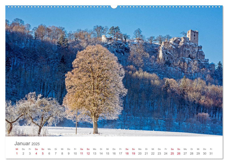 Wunderbare Fränkische Schweiz (CALVENDO Premium Wandkalender 2025)