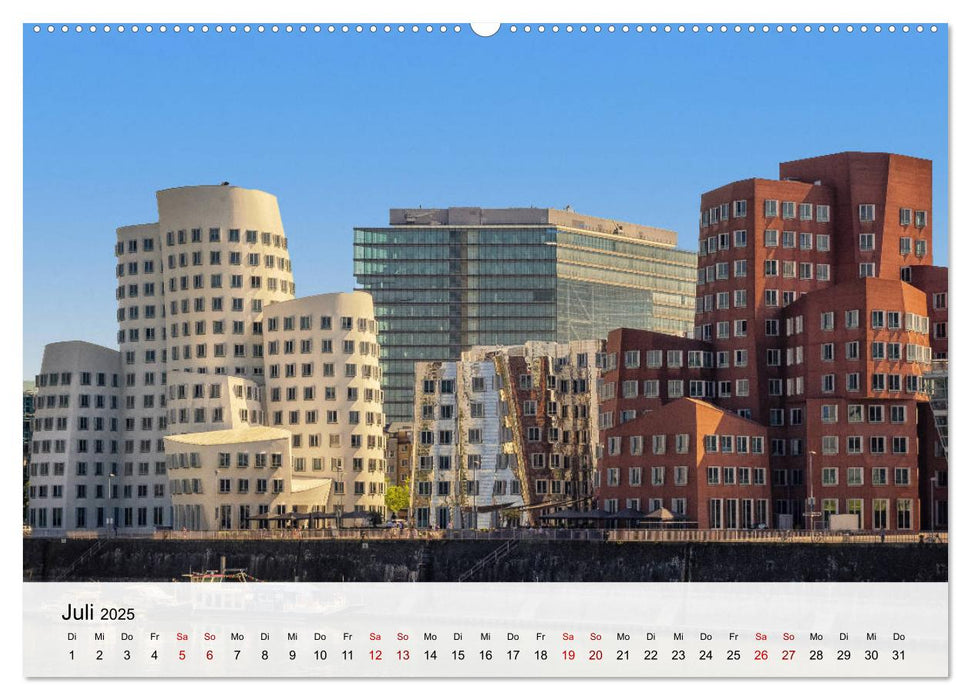 Metropolen an Rhein und Ruhr (CALVENDO Premium Wandkalender 2025)