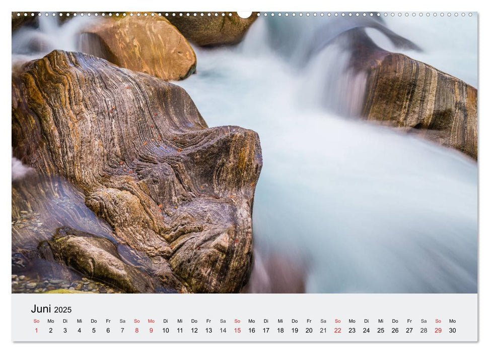 Tessin - Ticino (CALVENDO Premium Wandkalender 2025)