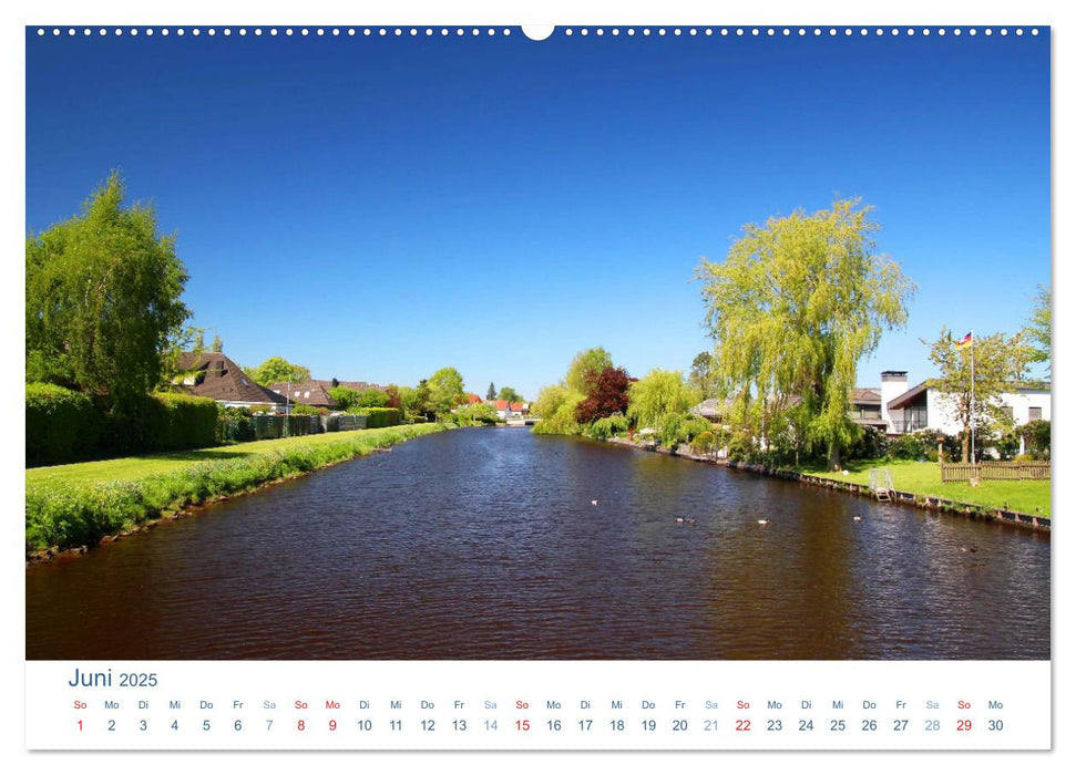 Berne 2025. Impressionen zwischen Weser und Hunte (CALVENDO Premium Wandkalender 2025)