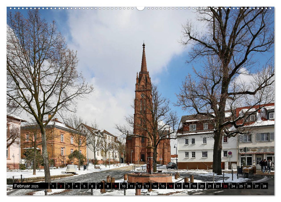 Langen (Hessen) vom Frankfurter Taxifahrer Petrus Bodenstaff (CALVENDO Premium Wandkalender 2025)