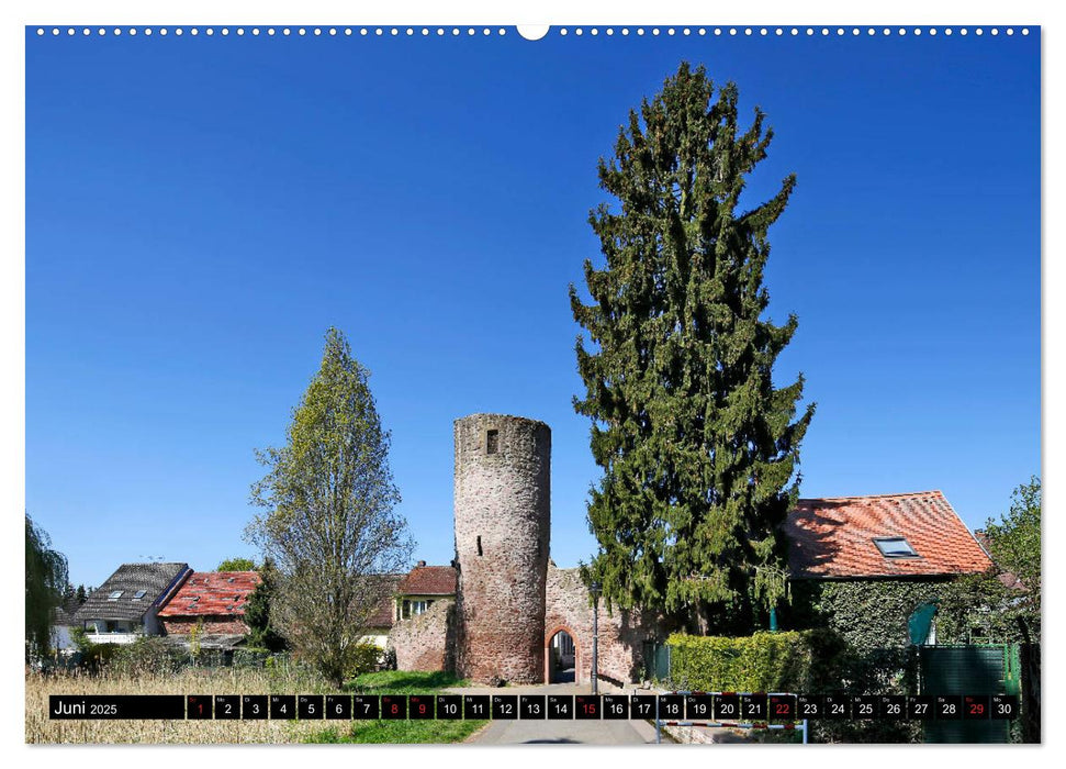 Langen (Hessen) vom Frankfurter Taxifahrer Petrus Bodenstaff (CALVENDO Premium Wandkalender 2025)