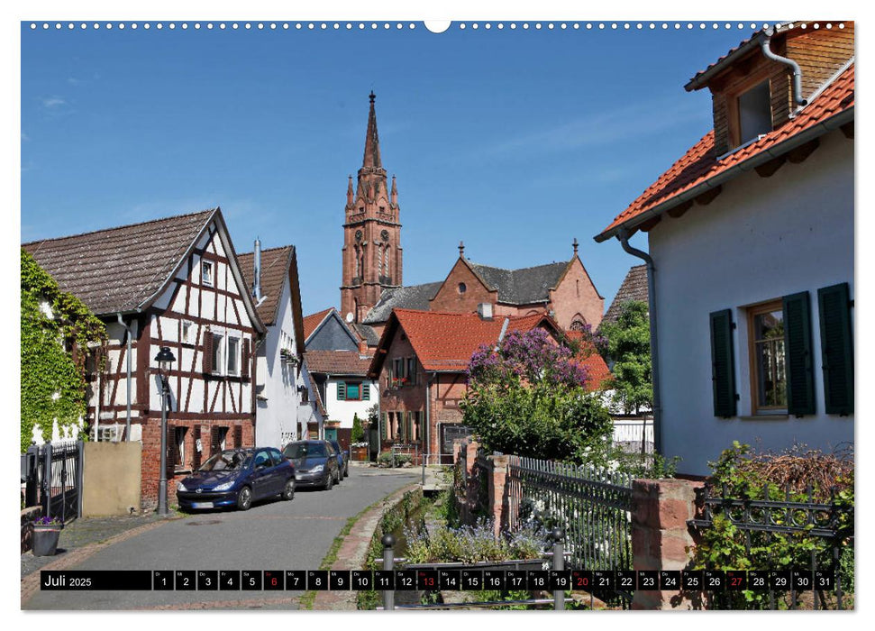 Langen (Hessen) vom Frankfurter Taxifahrer Petrus Bodenstaff (CALVENDO Premium Wandkalender 2025)