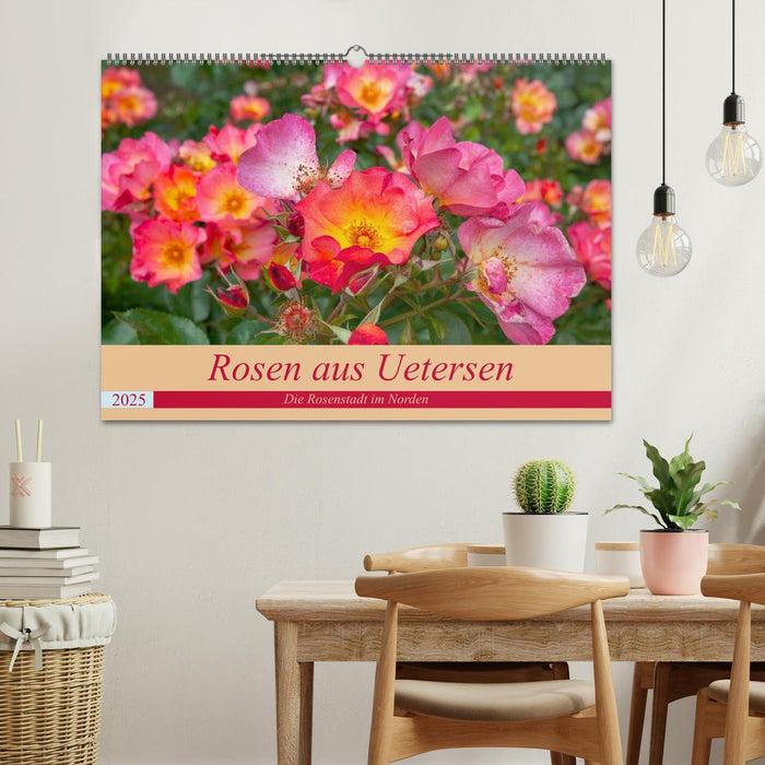 Rosen aus Uetersen (CALVENDO Wandkalender 2025)