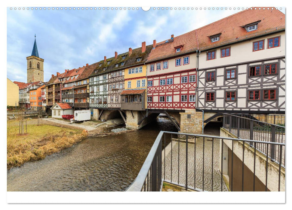 Erfurt - Stadt der Türme (CALVENDO Wandkalender 2025)