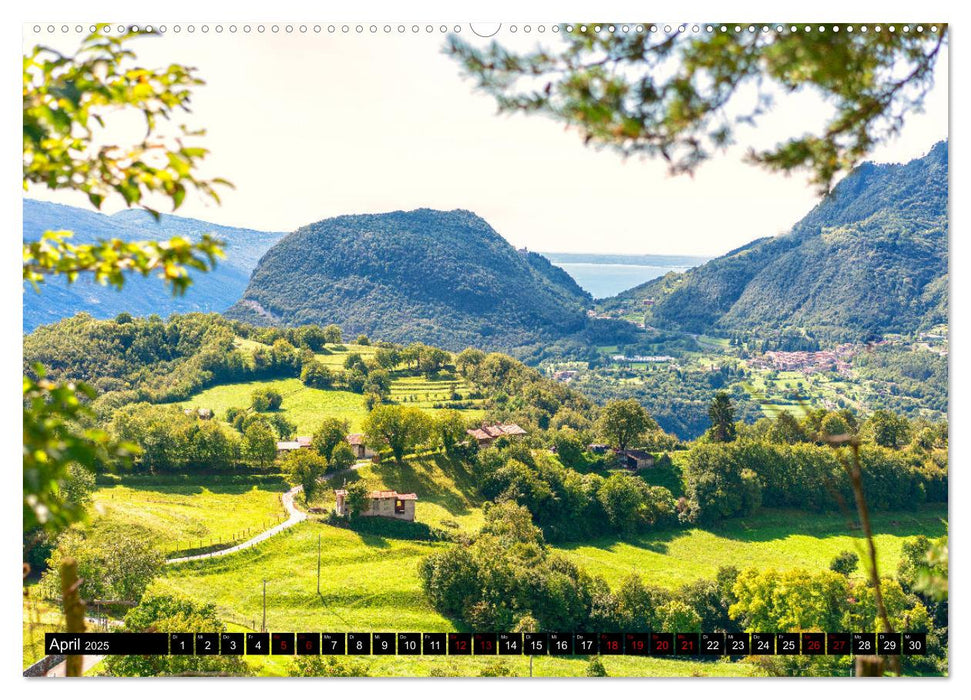 Tremosine - Perle über dem Gardasee (CALVENDO Premium Wandkalender 2025)