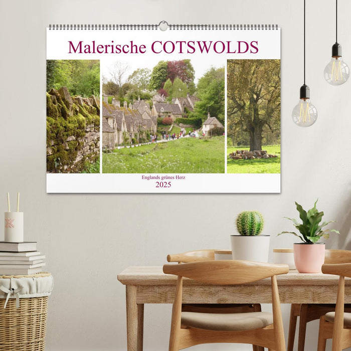 Malerische Cotswolds (CALVENDO Wandkalender 2025)