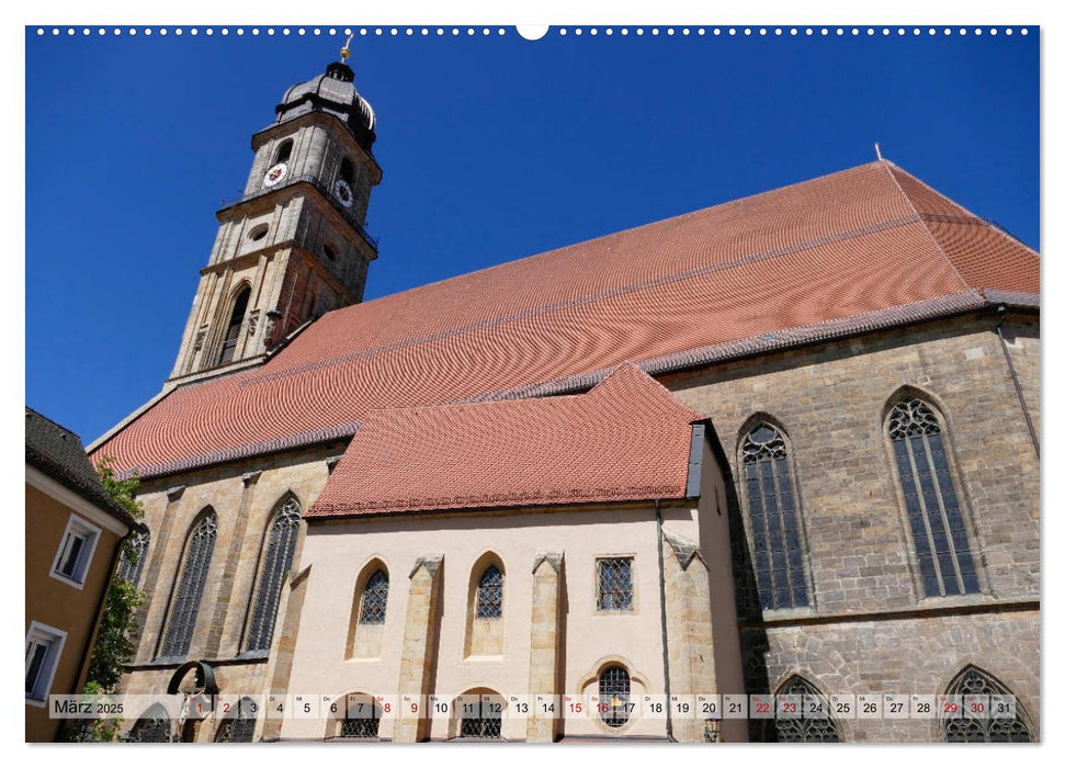 Amberg - Stadt zwischen Tradition und Moderne (CALVENDO Premium Wandkalender 2025)