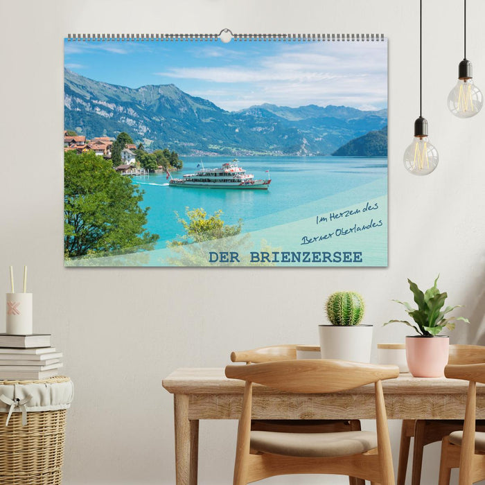 Der Brienzersee - Im Herzen des Berner Oberlandes (CALVENDO Wandkalender 2025)