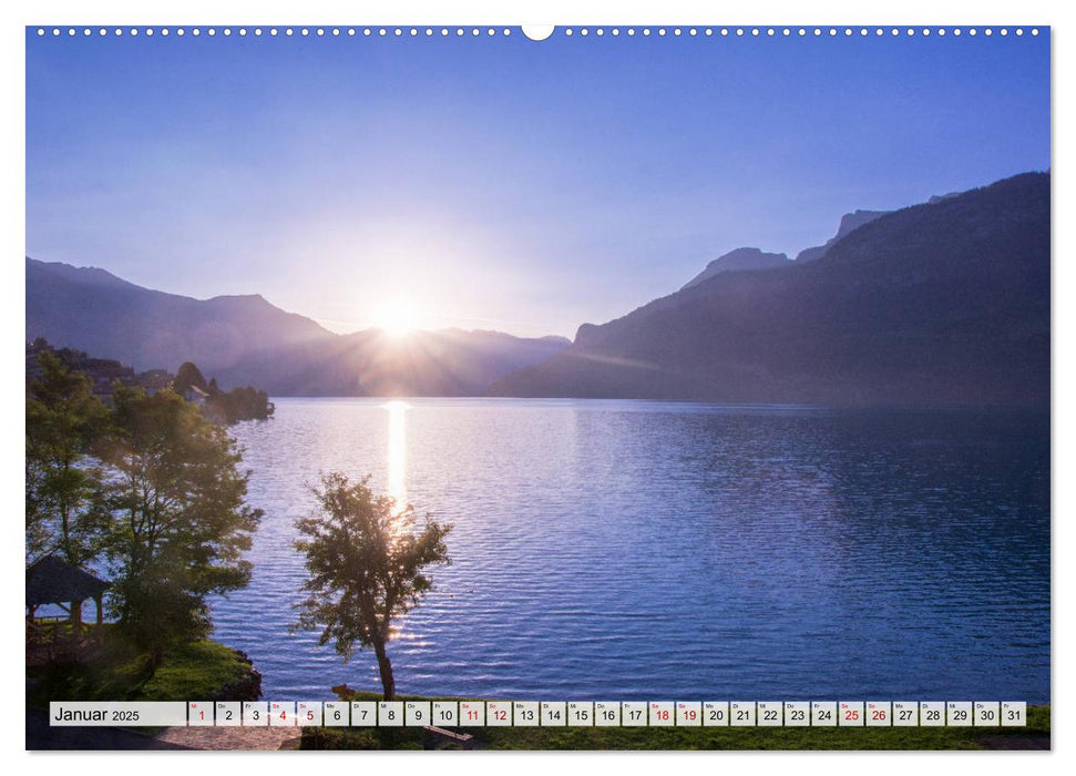 Der Brienzersee - Im Herzen des Berner Oberlandes (CALVENDO Wandkalender 2025)