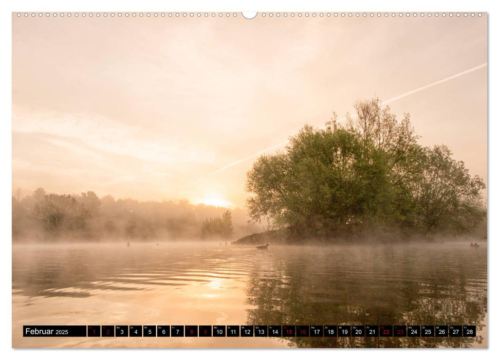 Die Ruhr in Essen (CALVENDO Premium Wandkalender 2025)