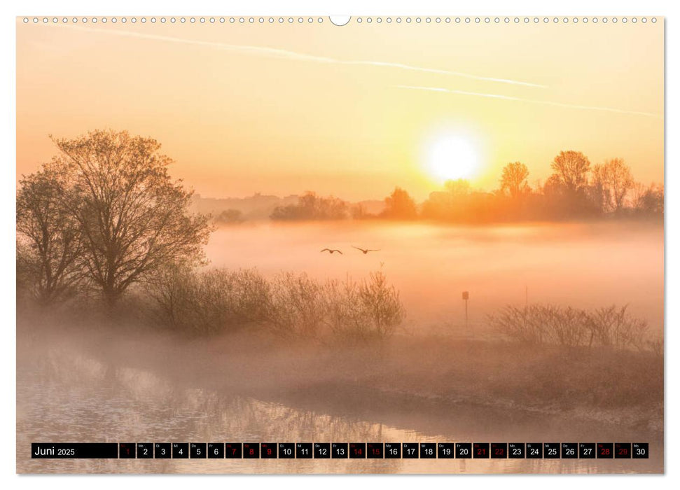 Die Ruhr in Essen (CALVENDO Premium Wandkalender 2025)